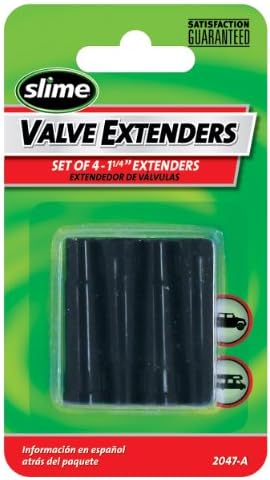 Slime 2047-A Plastic Valve Extenders, 1-1/4