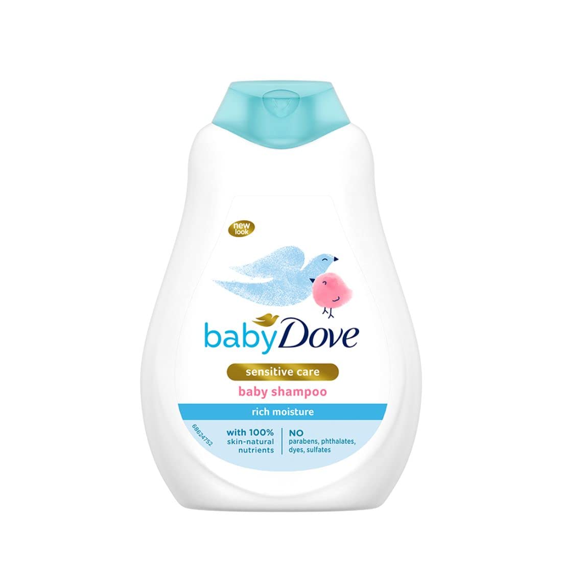 Dove Baby Rich Moisture Shampoo, 400 ml (Pack of 1), Other
