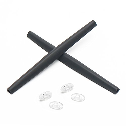 Replacement Earsocks & Nosepieces Rubber Kits for Oakley Whisker Sunglasses (Grey, 0)
