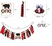 Lumberjack Kids First Birthday Decorations Kit, Lumberjack Highchair Banner, Lumberjack Crown With One Cake Topper For Baby Girl Boy 1st Birthday Party Supplies