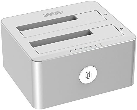 Unitek Aluminum USB 3.0 to SATA Dual Bay External Hard Drive Docking