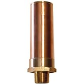 Zurn WH2950-B-XL Copper Lead-Free Water Hammer Arrestor, 3/4" MNPT Thread, 4.3 cu. in. Air Chamber Volume, 5-5/8" Height, 1-5/8" Diameter