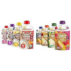 Happy Tot Organics Super Morning Variety Pack, 4