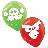 Angry Birds Birthday Supplies Angry Birds Latex Balloons (6) Party Accessory