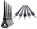 Coastal Scents Liquid Eyeliner, Jet, 0.50 Ounce
