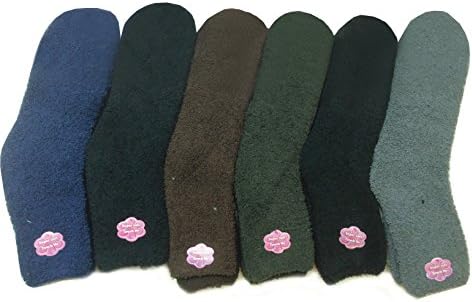 6 Pairs Cozy Fuzzy Winter Socks (style 1)