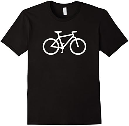Men's Mountain Bike Icon MTB Downhill Sports Cyclist T-shirt Medium Black