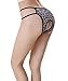 HitZoom Sexy Women Leopard Printing Open Croth Underwear