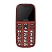 Jethro 3G Unlocked Senior & Kids Bar Cell Phone Model SC318v2 Red