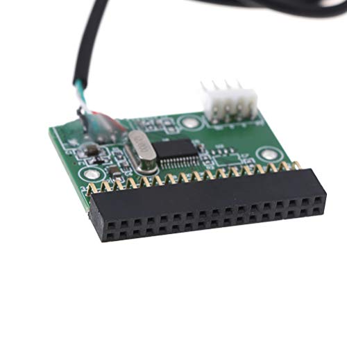 IYSHOUGONG 1.44MB 3.5" Floppy Drive Connector 34 PIN 34P to USB Cable Adapter PCB Board