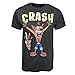 Crash Bandicoot Crash T-Shirt (Large) Black