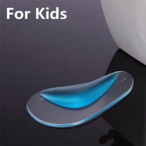 Puraid(TM) Kid's Silicone Gel Insole to Prevent Genu Varum and Flatfoot Plantillas Para Los Pies O/X Feet for Children's Shoe Ortesis Pies