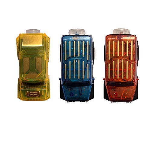 image for NingZhong Replacement Race Track Car with 3 LED Lights Glow in The Dar