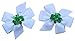 Set of 2 Shamrock St. Patrick's Day Toddler Hair Bows