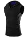 Men's Casual Pullover Sleeveless Hooded Vest