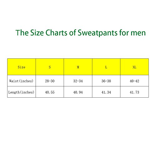 image for ZENGVEE Athletic Men's Open Bottom Light Weight Jersey Sweatpant with 
