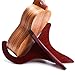 Ukulele Stand Wood Stand Folding Portable Stand for Mandolins and Violins (Red)