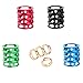 Baosity 10mm x 20Pcs Bicycle Bike Headset Spacer Set Stem Washer, 1-1/8 Inch, 5 Colors in one Packthumb 3
