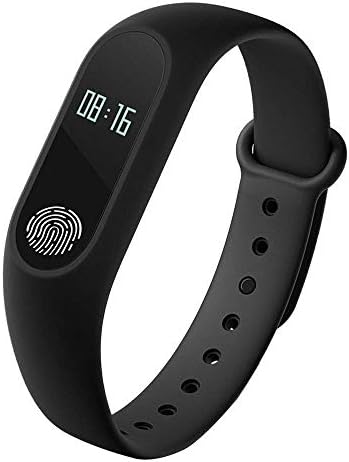 Digital Payback Fitscore M2 Smart Watch & Activity Tracker with Large Wireless Fitness Tracker Monitor | Best Fitness Watch for Men & Women | Fitness Band with Heart Rate Monitor | Black | Recommended App: Lefun Health