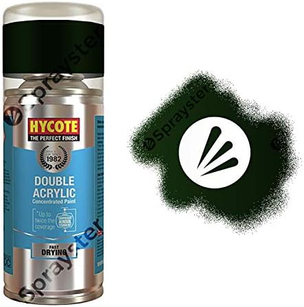 Hycote XDLR602 Land Rover Epsom Green (Pearlescent) Spray Paint (2 Pack)