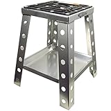 Pit Posse Off Road Universal Motorcycle Stand Fits Motocross Dirt Bike, Mini Bike, Mx Honda Kawasaki Suzuki Yamaha Ktm â€“ Includes Tool Tray â€“ Sturdy Anti Sink â€“ Rust Resistant - Motorcycle Accessories
