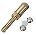 Fashionclubs 1pcs Magic Autorotation Rotating Nut Off Bolt Screw Magic Gimmick Trick