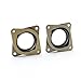 Yowming NEMA 17 Stepper Steel and Rubber Vibration Dampers Shock Absorber for 3D Printer, CNC 2-Pack