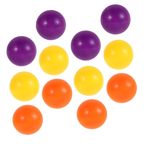 ZUNOXAZ 24pcs Replacement Balls for Frog Game Solid Marble Marbles in Challenge Ball Maze