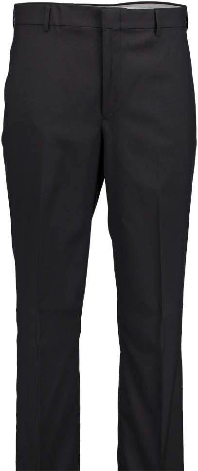 Hardwick Classic Fit Black H-Tech Wool Suit Separate Flat Front Pants