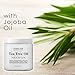 MAJESTIC PURE Tea Tree Foot & Body Scrub with Tea Tree Oil, Exfoliating Salt Scrub to Exfoliate & Moisturize Skin, Deep Cleansing - 10 oz