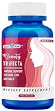 Hair Skin & Nails Supplement with Vitamin A, C, D3, E, B1, B6, B12 - Promotes Healthy Hair, Skin and Nails - Multivitamin Supplement with Biotin for Hair Growth, Skin Glow & Nail Strength