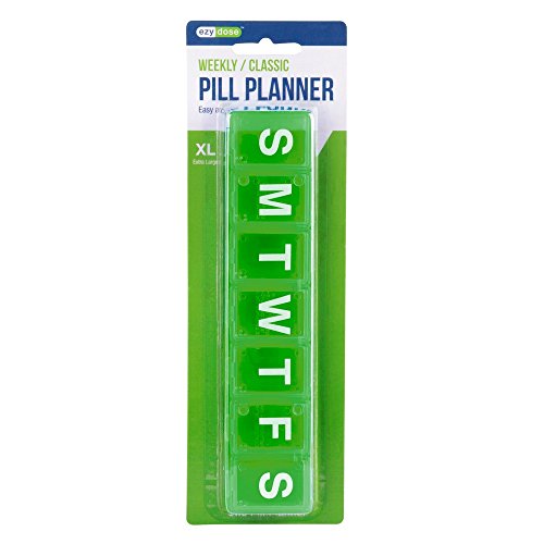 Pill Planner - Ezy Dose Classic Weekly Pill Planner (XL)