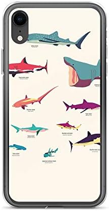 iPhone XR Pure Clear Case Cases Cover Sharks