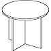 X-Base Round Conference Table