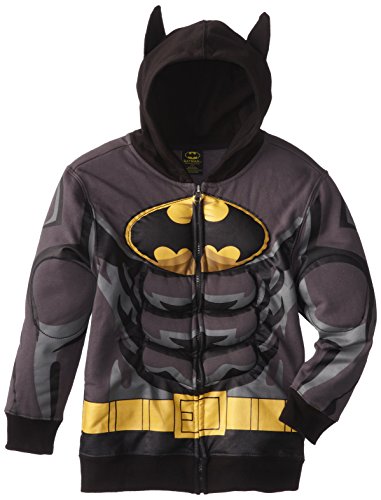 DC Comics Boys' Batman Puffed Hoodie