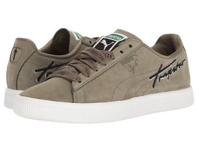 puma clyde olive
