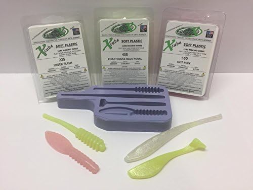 Fusion X Fishing - Xessential Walleye & Pike Fishing Soft Plastic Lure Making Kit