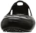 Crocs Women's Kadee Black/Black Ankle-High Rubber Ballet Flat - 11M