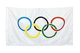 Time Roaming 3x5 Ft Olympic Games Polyester Flag with Brass Grommets