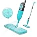 SINLOE Double-Sided 360 Degree Floor Cleaning Spray Mop with Microfiber Reusable Pads Refillable Spray Bottle for Home Kitchen Hardwood/Laminate/Tile/Ceramic/Vinyl Flooring