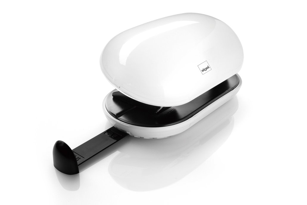 SIGEL SA103 Hole Puncher, 13.7 x 6.6 x 7 cm, White