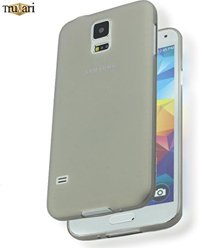 Ultra Thin Slim Sleek Translucent Frosted Matte Samsung Galaxy S5 Phone Case Wrap Protective Cover Phone Case - Smoke Grey