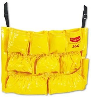 RubbermaidJanitorial Caddy Bag Double 32 Gal Yellow