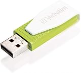 Verbatim Store 'n' Go Swivel USB Flash Drive 32GB Eucalyptus Green USB 2.0 view 1
