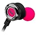 Monster Clarity HD In-Ear Headphones, Neon Pink
