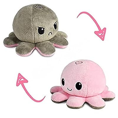 Peluche reversible de pulpo, animal de peluche, Guatemala Ubuy