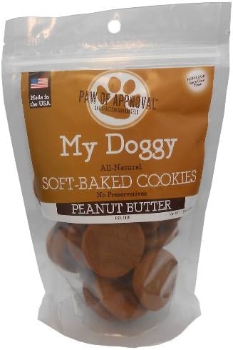 My Doggy Soft-Baked Cookies Dog Treats - 10 Ounces (Peanut Butter) by My Doggy