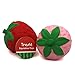 Trasfit 4.3” Jumbo Slow Rising Squishy Strawberry, Kawaii Squishy Charms, Hand Pillow Toy, Stress Relief Toy
