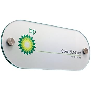 Displays2go Rounded Office Wall Sign, 10