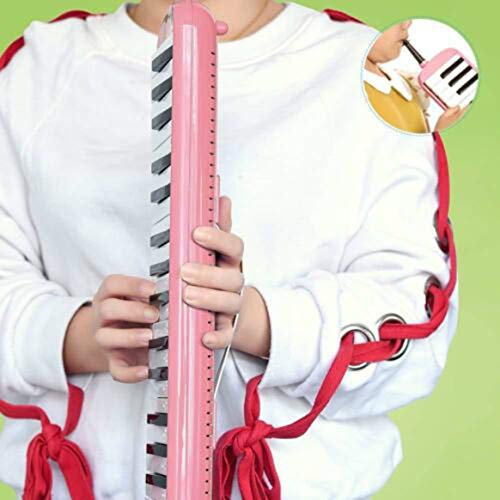 Smartlove1P 32 Key Piano Style Melodica Organ Accordion Mouth Piece Blow Key Board Children Early Education Instrument